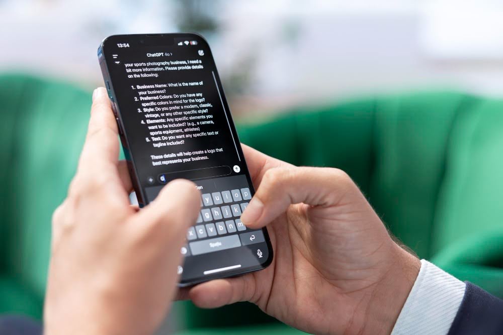Pesquisa realizada com IA através do celular