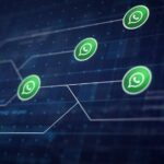 ícones com a logo do WhatsApp simulando a hiperconectividade