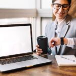 Profissional de business de performance